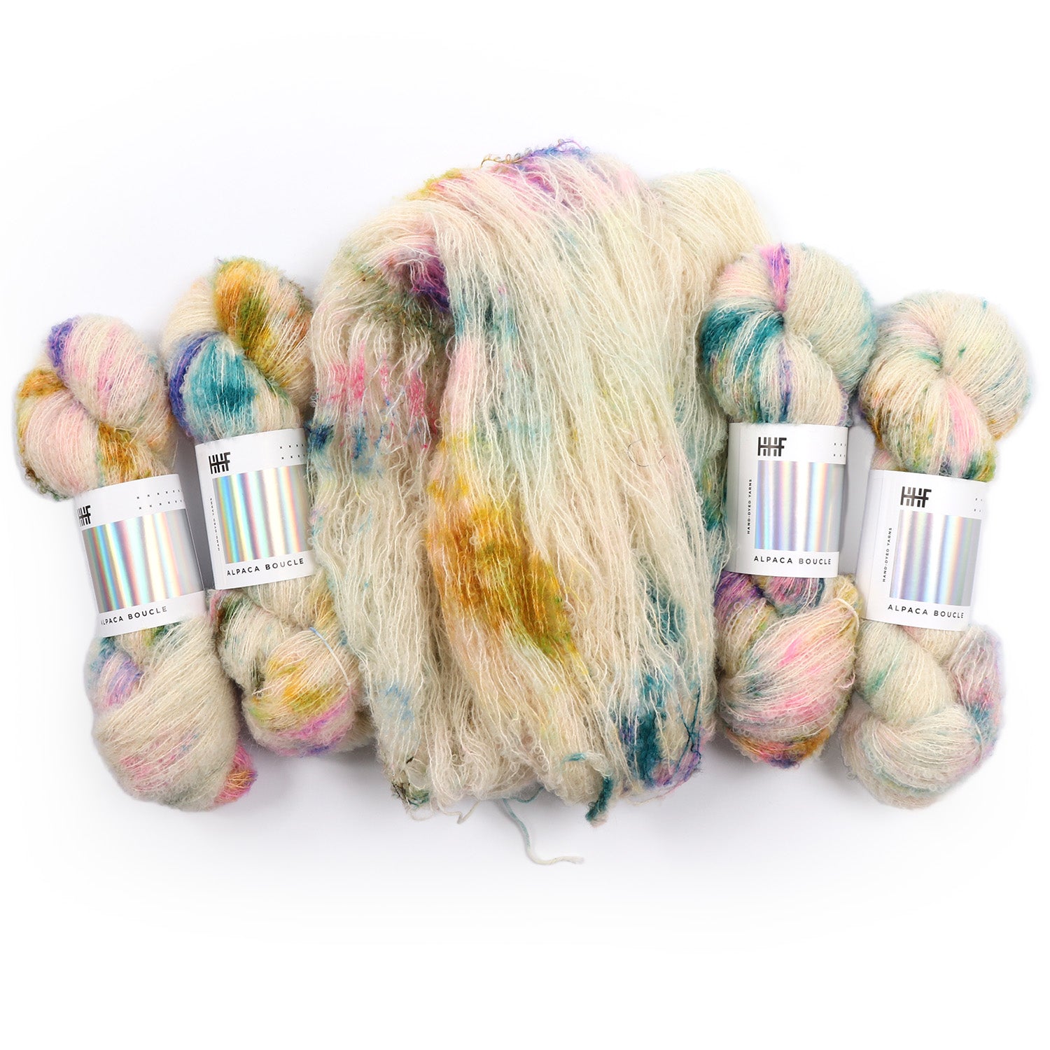 hedgehog-fibres-custom-dye-order-fil-pressed-flowers-commande image 2