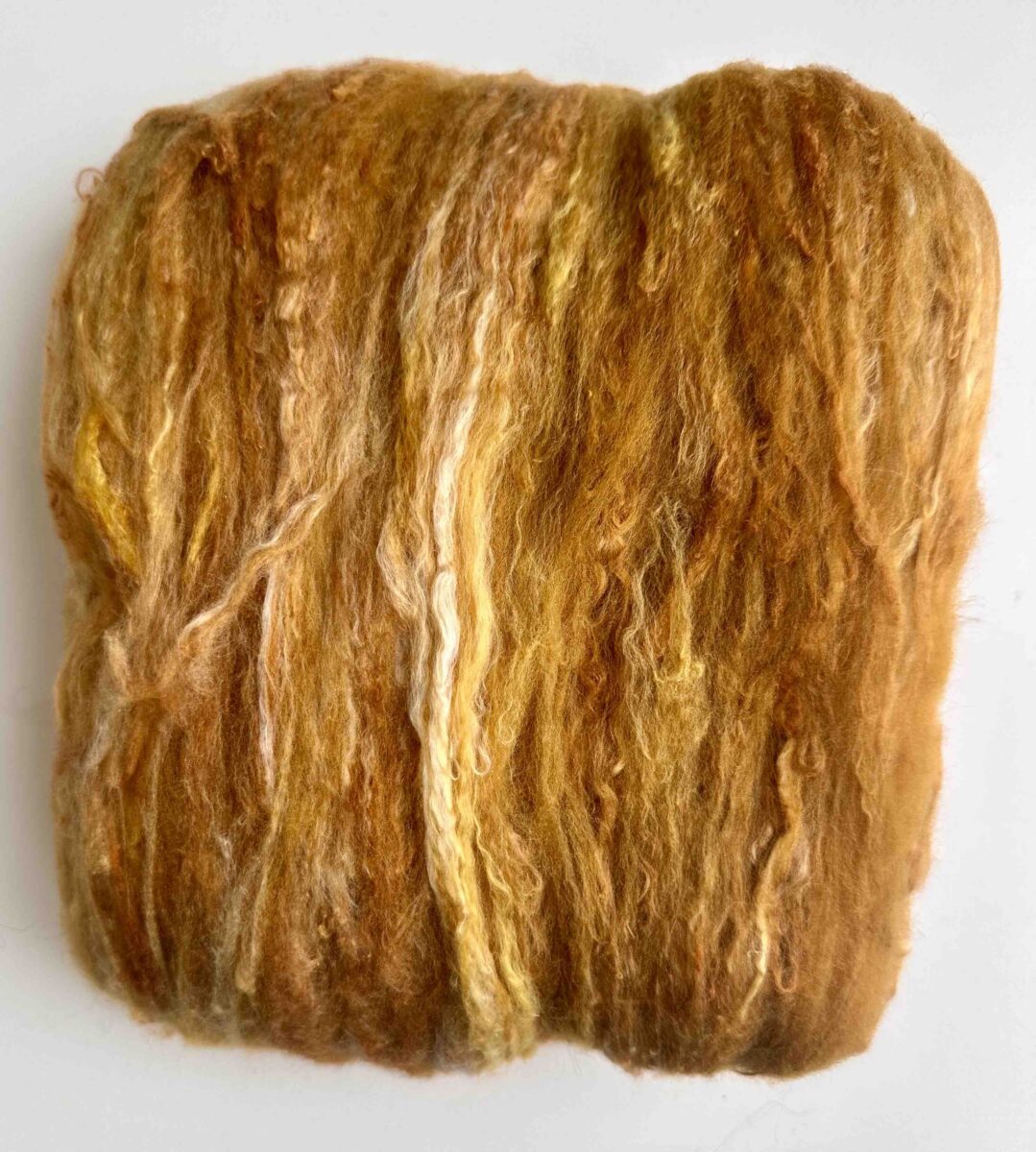 handmaiden-fibres-silk-fibre-batt-167377-nappe-soie image 1