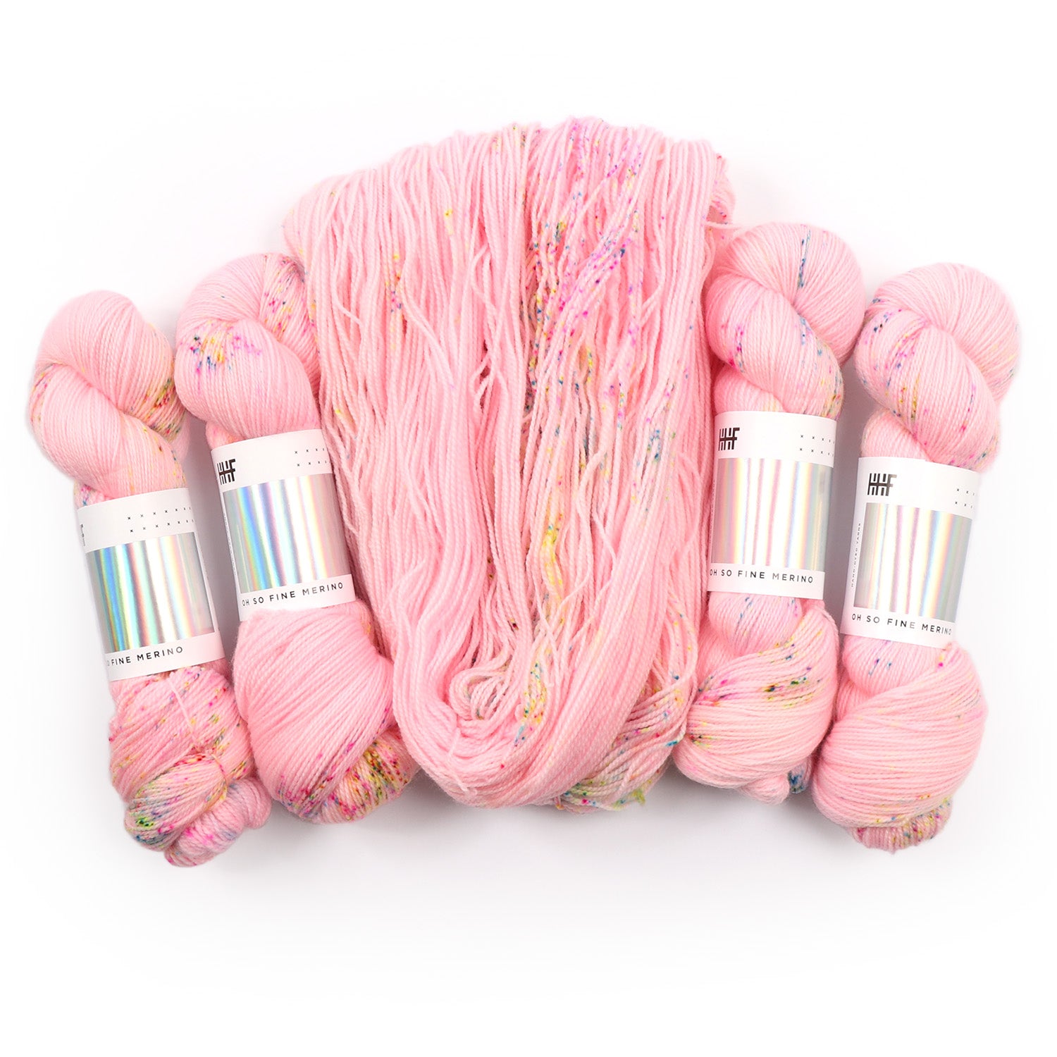 hedgehog-fibres-custom-dye-order-kiss-kiss-fil-kidsilk-lace-rose image 7