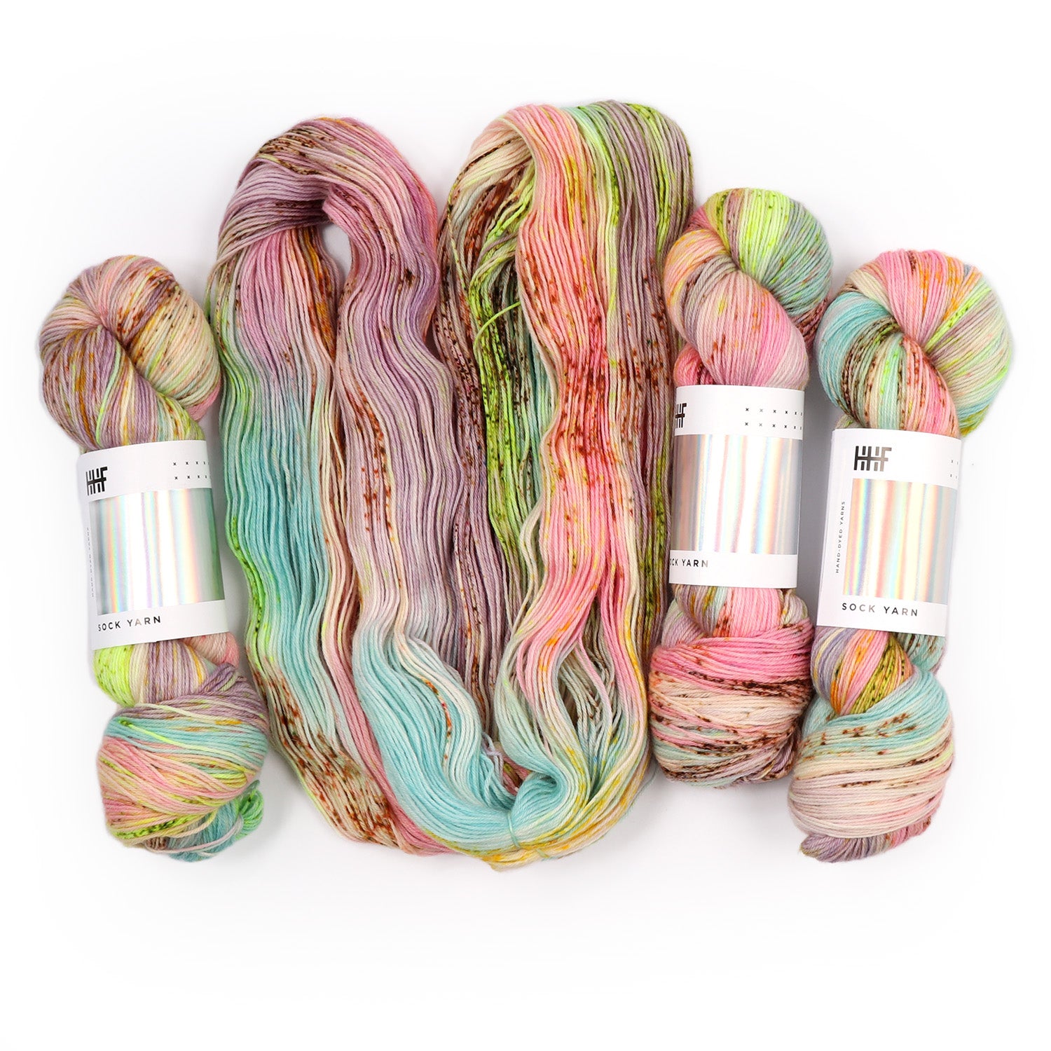 hedgehog-fibres-pixie-fil-tricoter-teint-main-sur-commande image 1