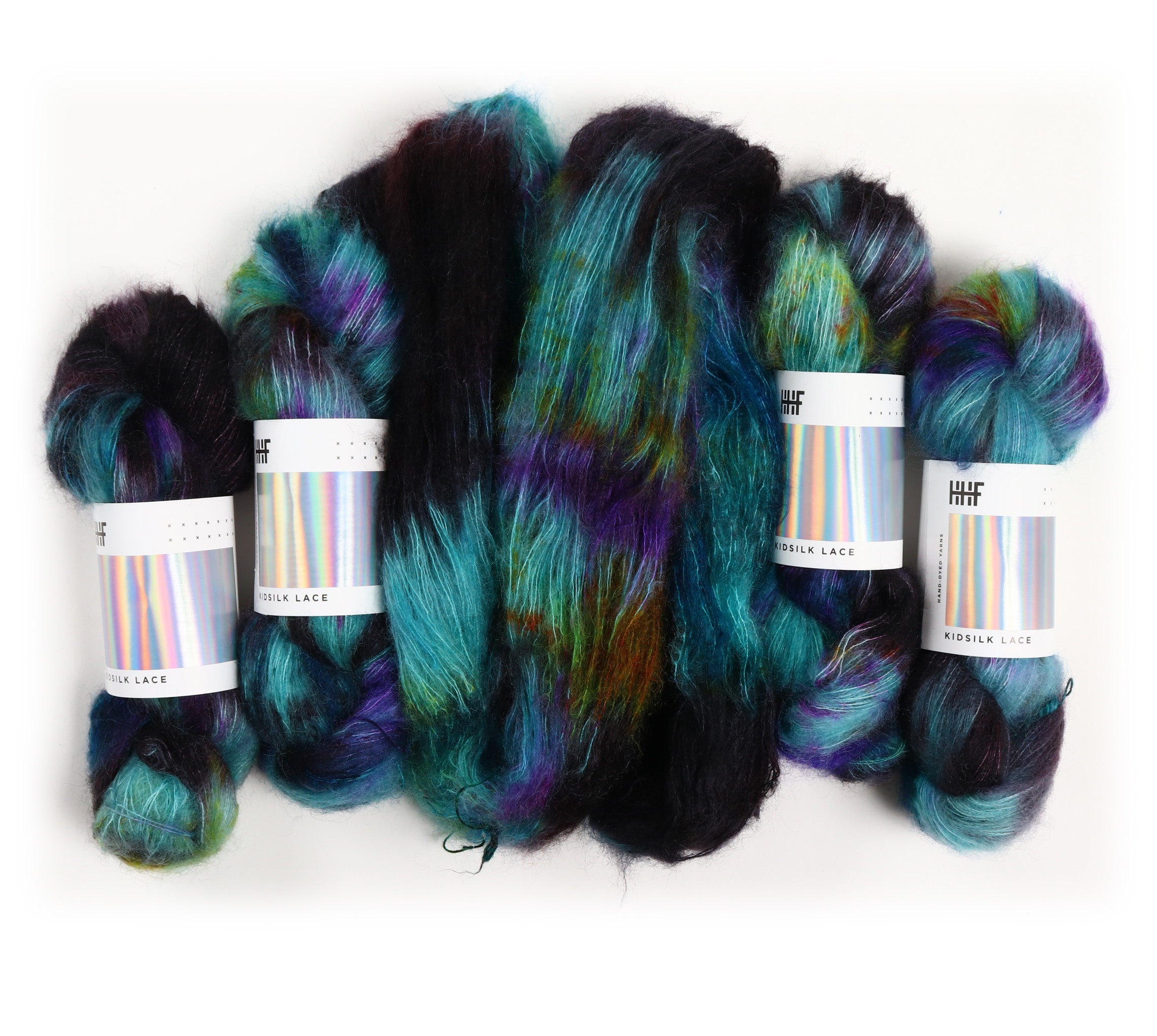 hedgehog-fibres-maelstrom-fil-tricoter-cheveau-teint-main image 6