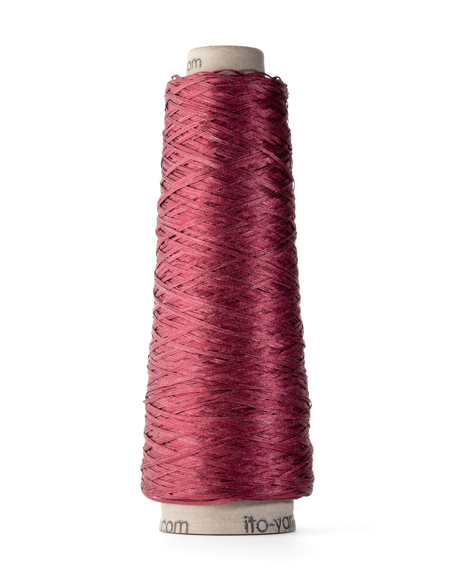 ito-serishin-0101-fil-de-soie-marsala-plat-brillant image 3