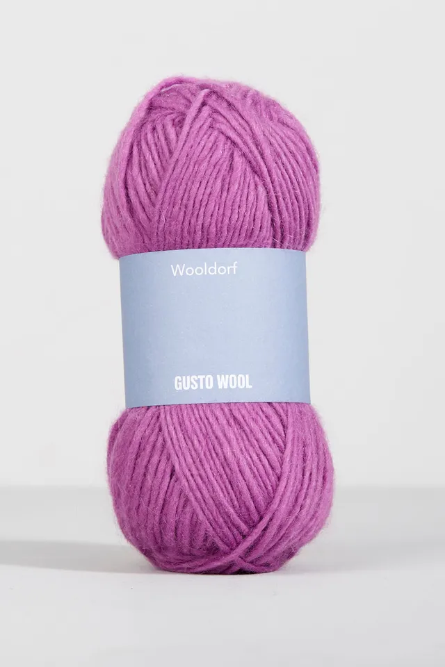 gusto-wool-wooldorf-bulky-plum-pop-fil-mohair-lot-10 image 1