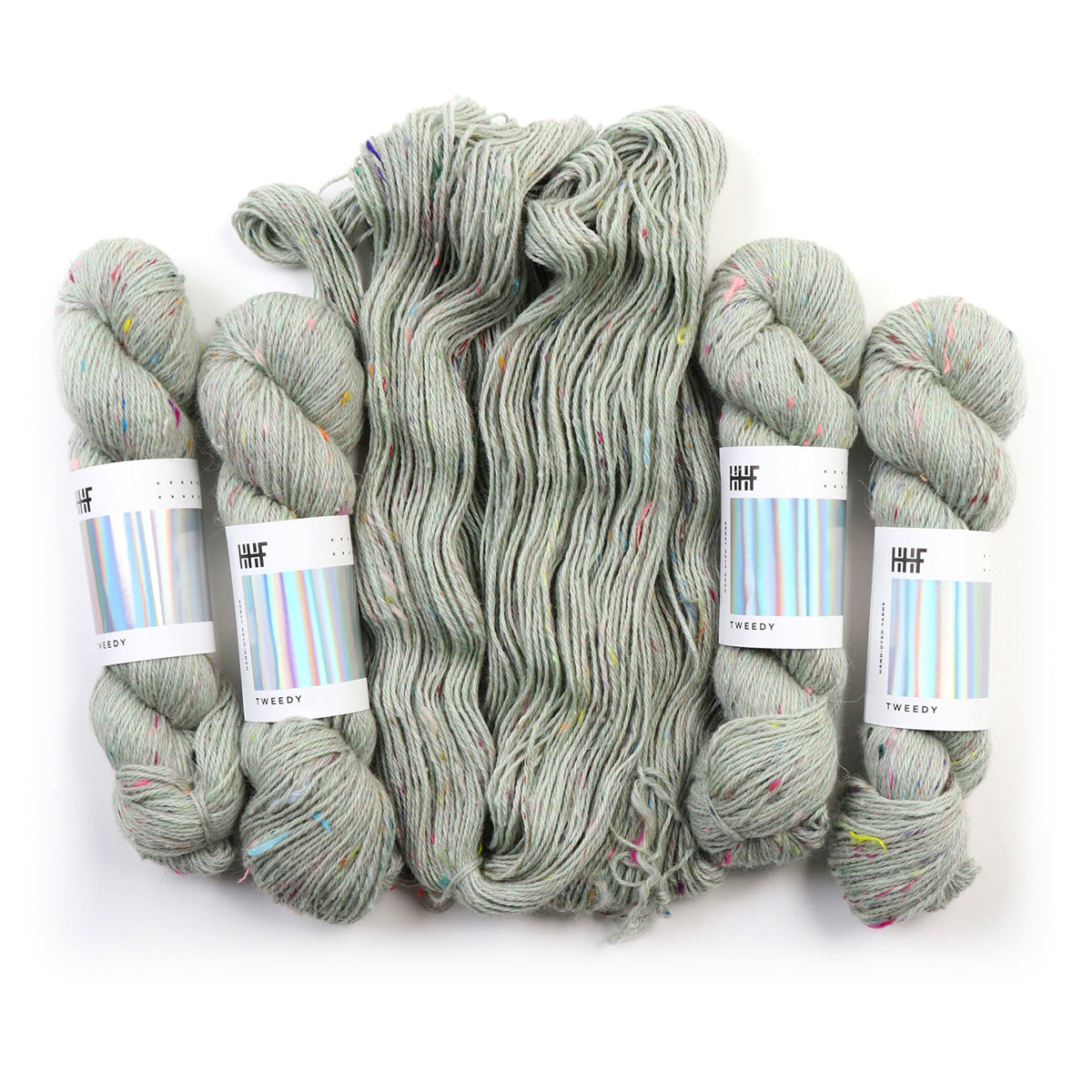 hedgehog-fibres-tweedy-connemara-laine-dk-recycl-e-100g image 3