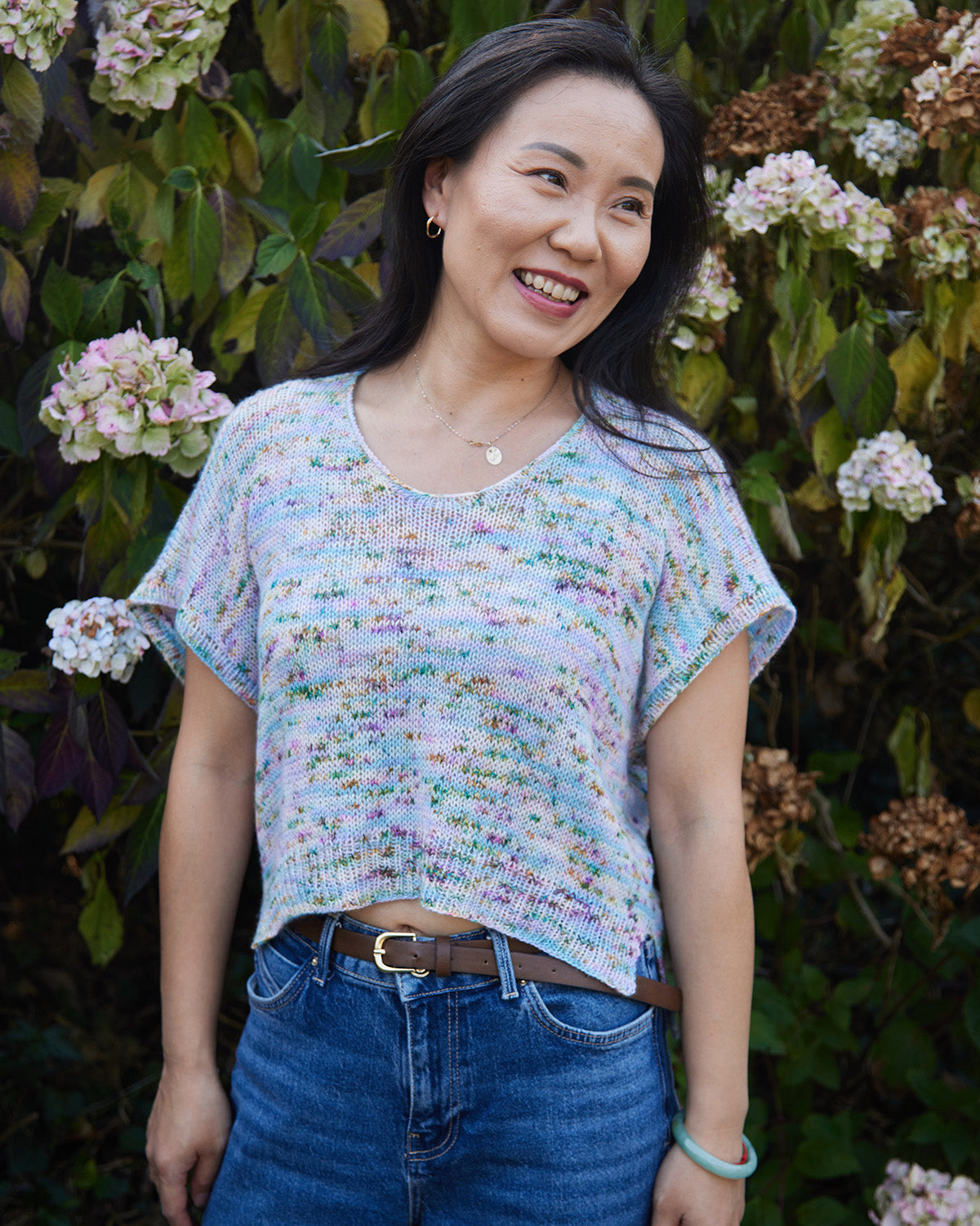hedgehog-fibres-blooming-breeze-patron-top-dentelle image 3