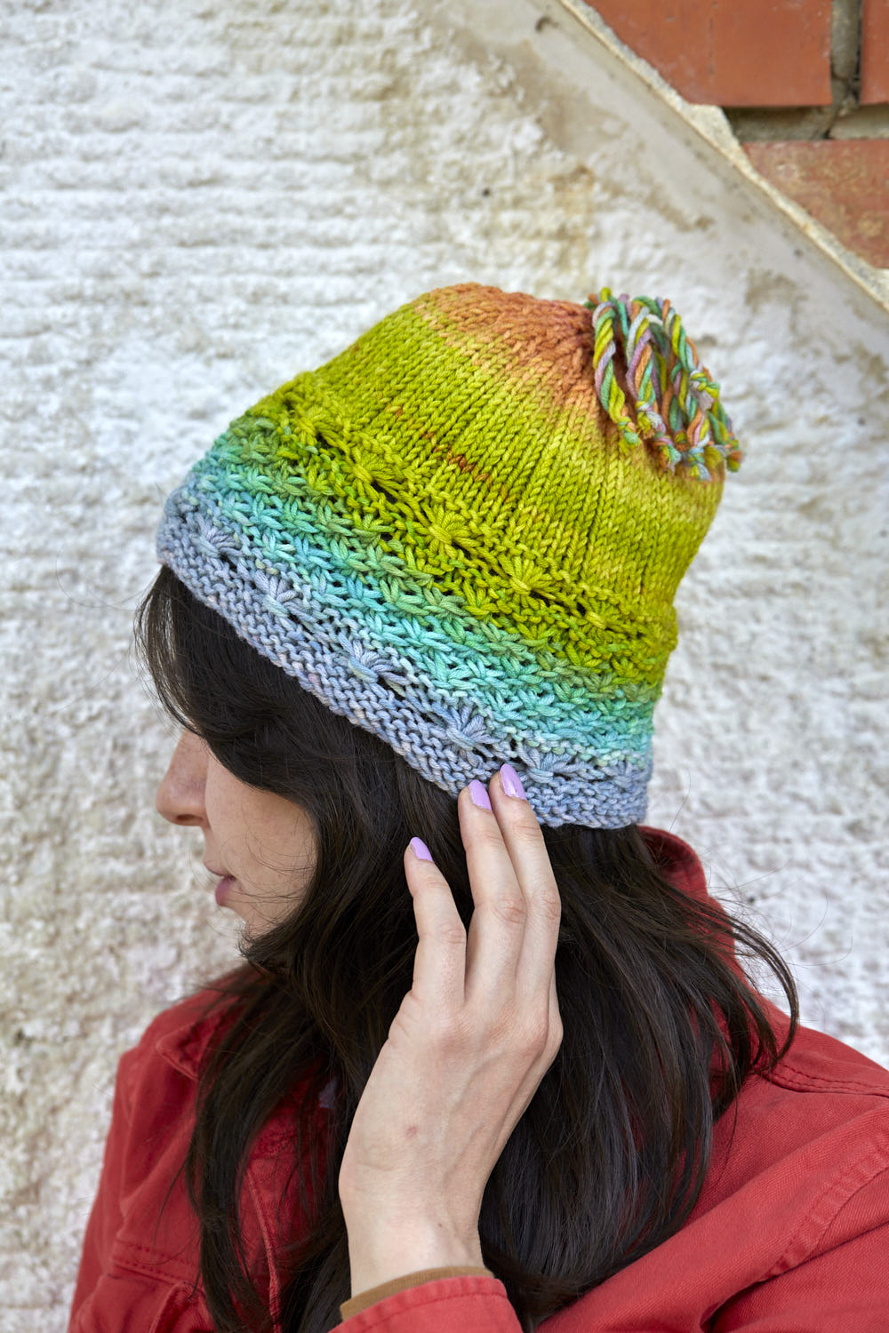 gusto-aster-hat-patron-tricot-bonnet-worsted image 1