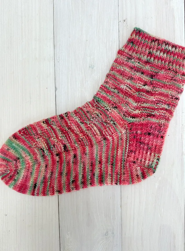 handmaiden-patterns-watermelon-socks-patron-chaussettes image 1