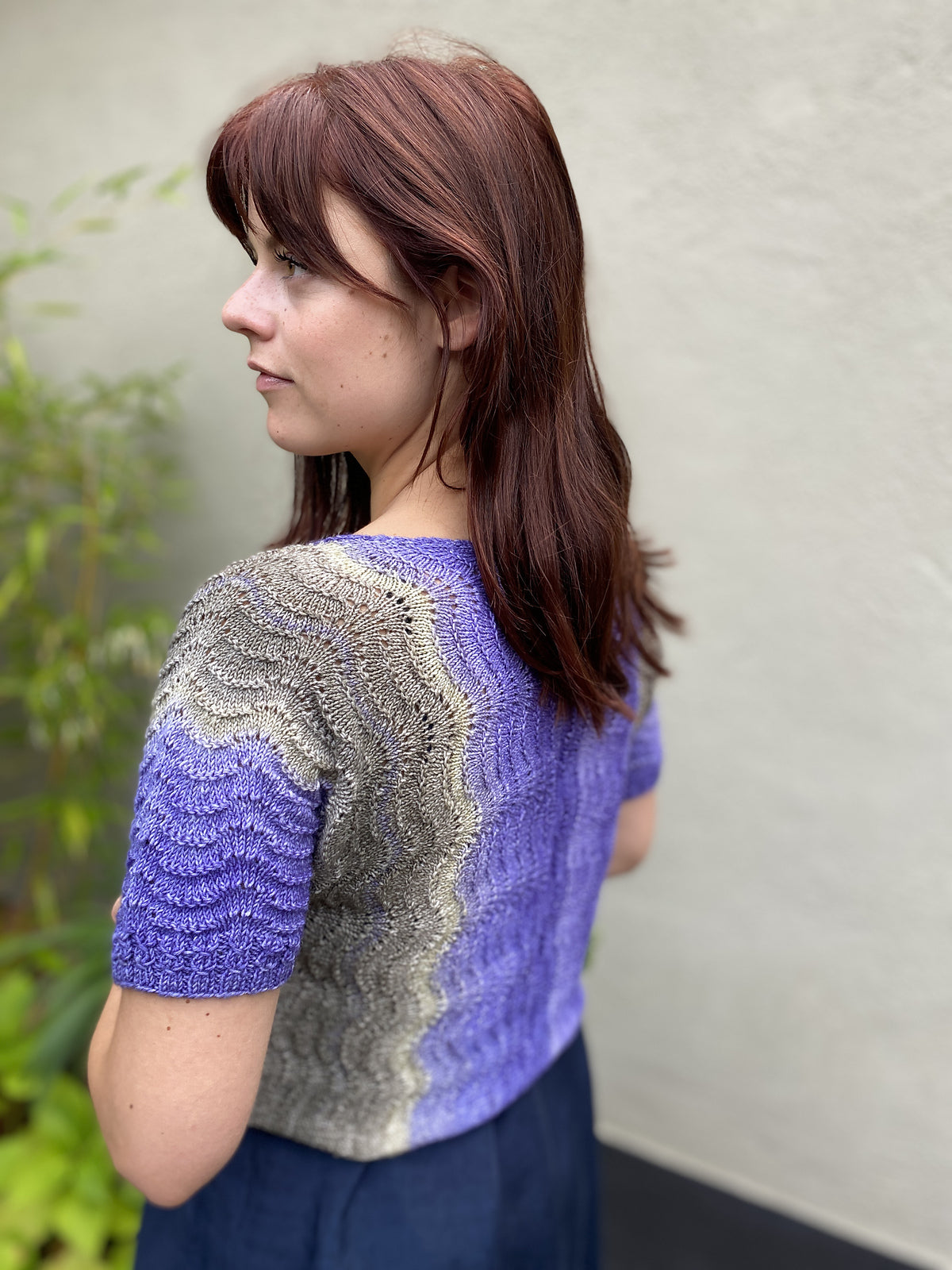 gusto-wool-sophia-cardigan-patron-tricot-chevron-fingering image 3