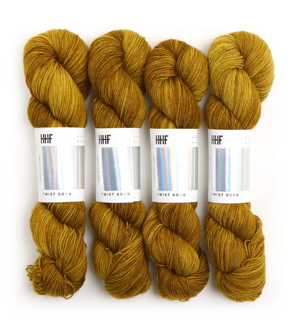 hedgehog-fibres-twist-sock-kelp-laine-100g-superwash image 1