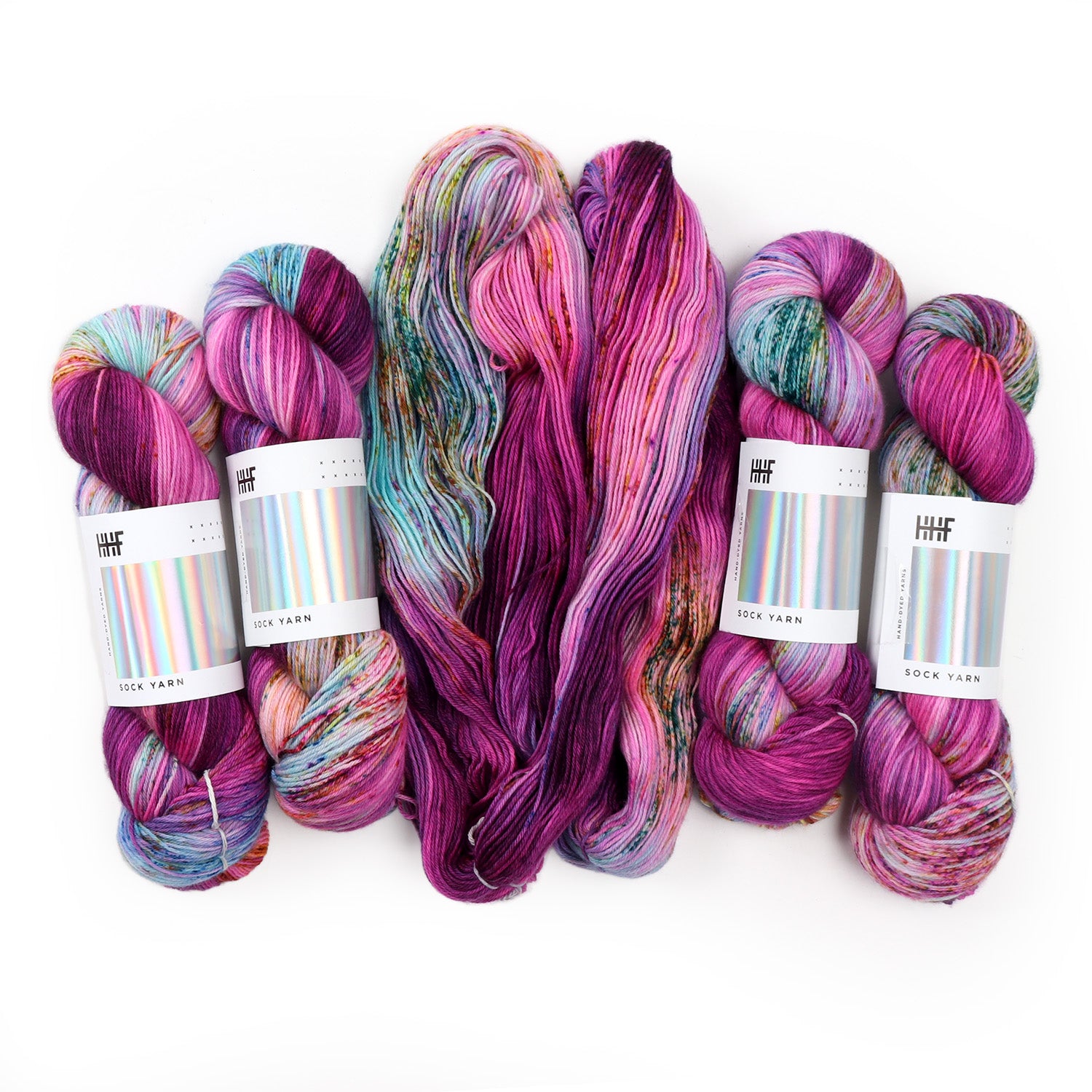 hedgehog-fibres-sock-yarn-orchid-laine-chaussettes-100g image 1