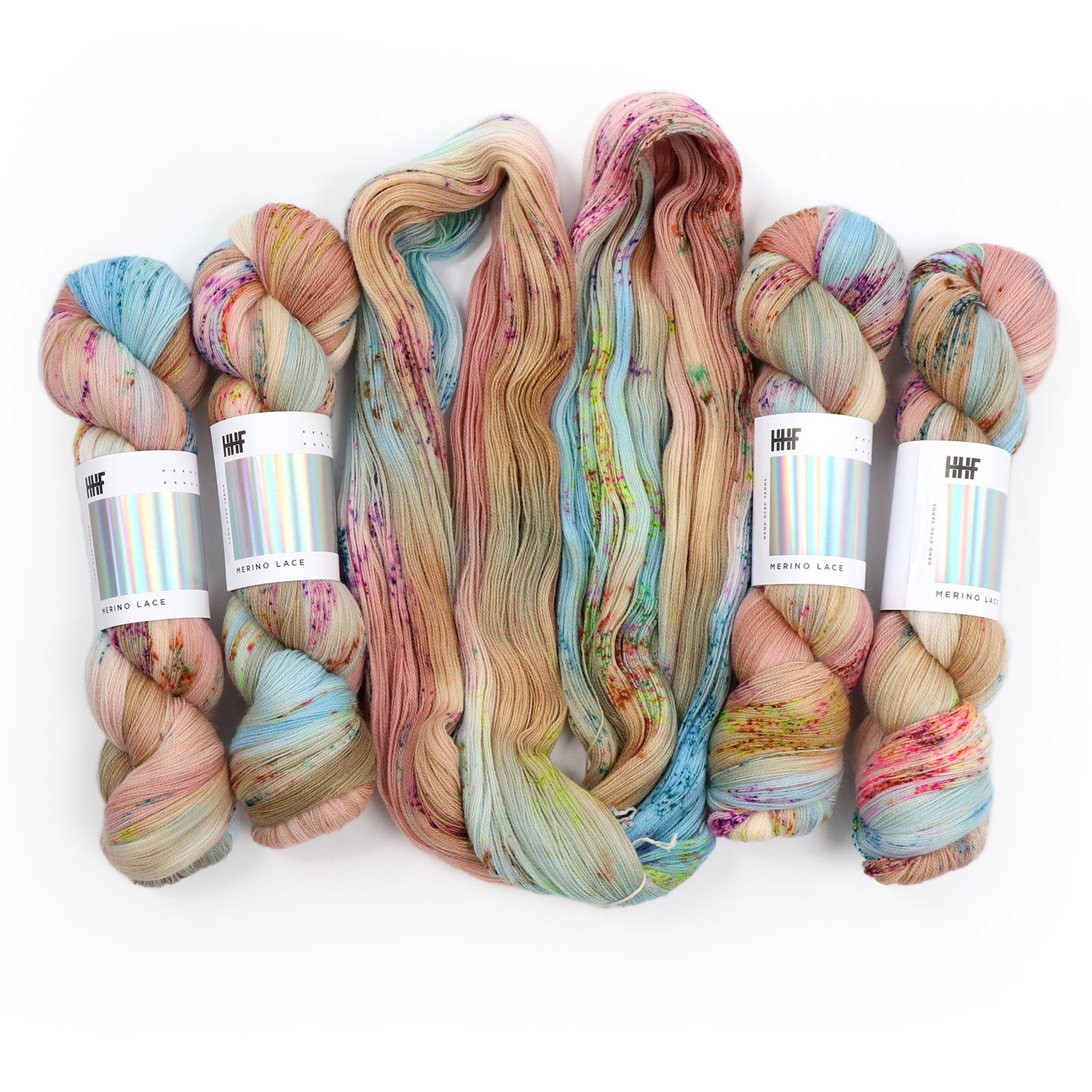 hedgehog-fibres-custom-dye-fil-desert-rose-sur-commande image 8