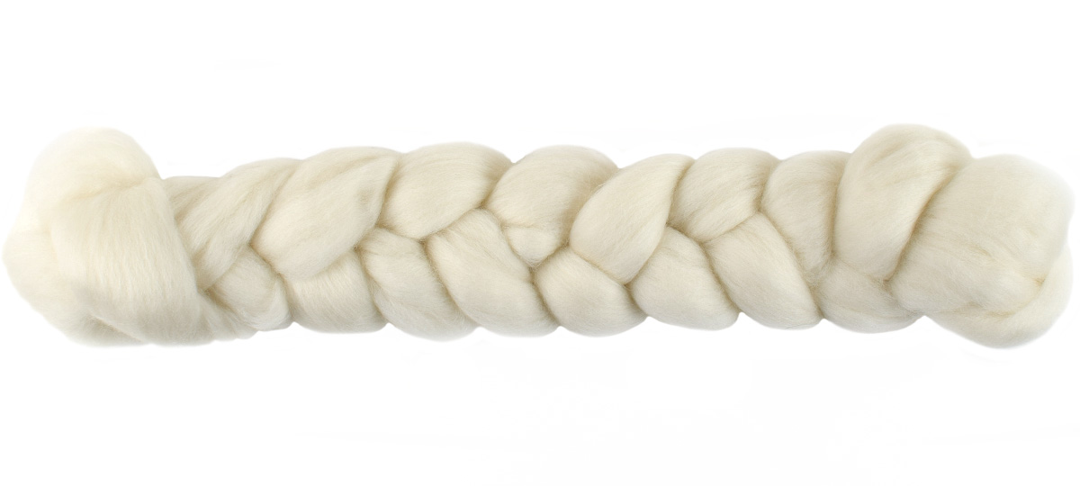 handmaiden-fibres-falkland-merino-sliver-braid-tresse-filer image 1