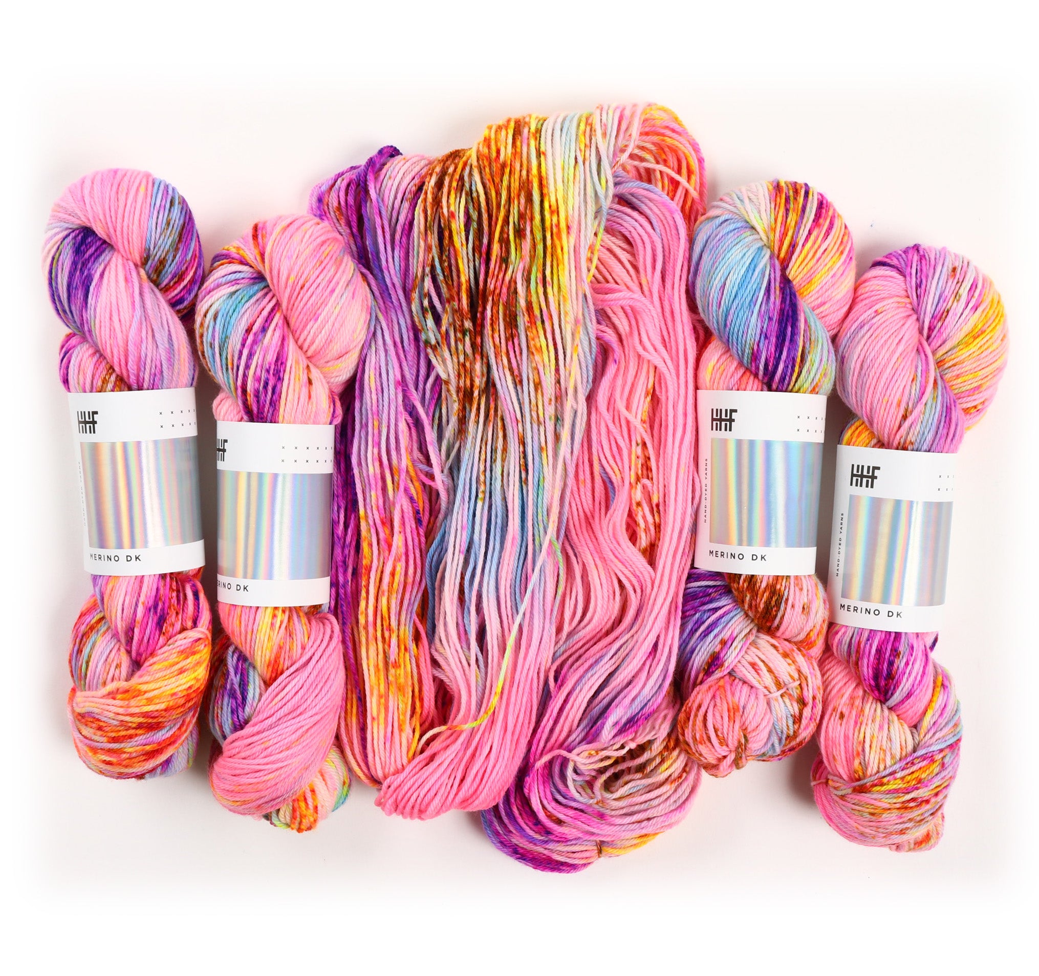 hedgehog-fibres-custom-dye-order-sweet-pea-fil-tricoter-teint-main image 3