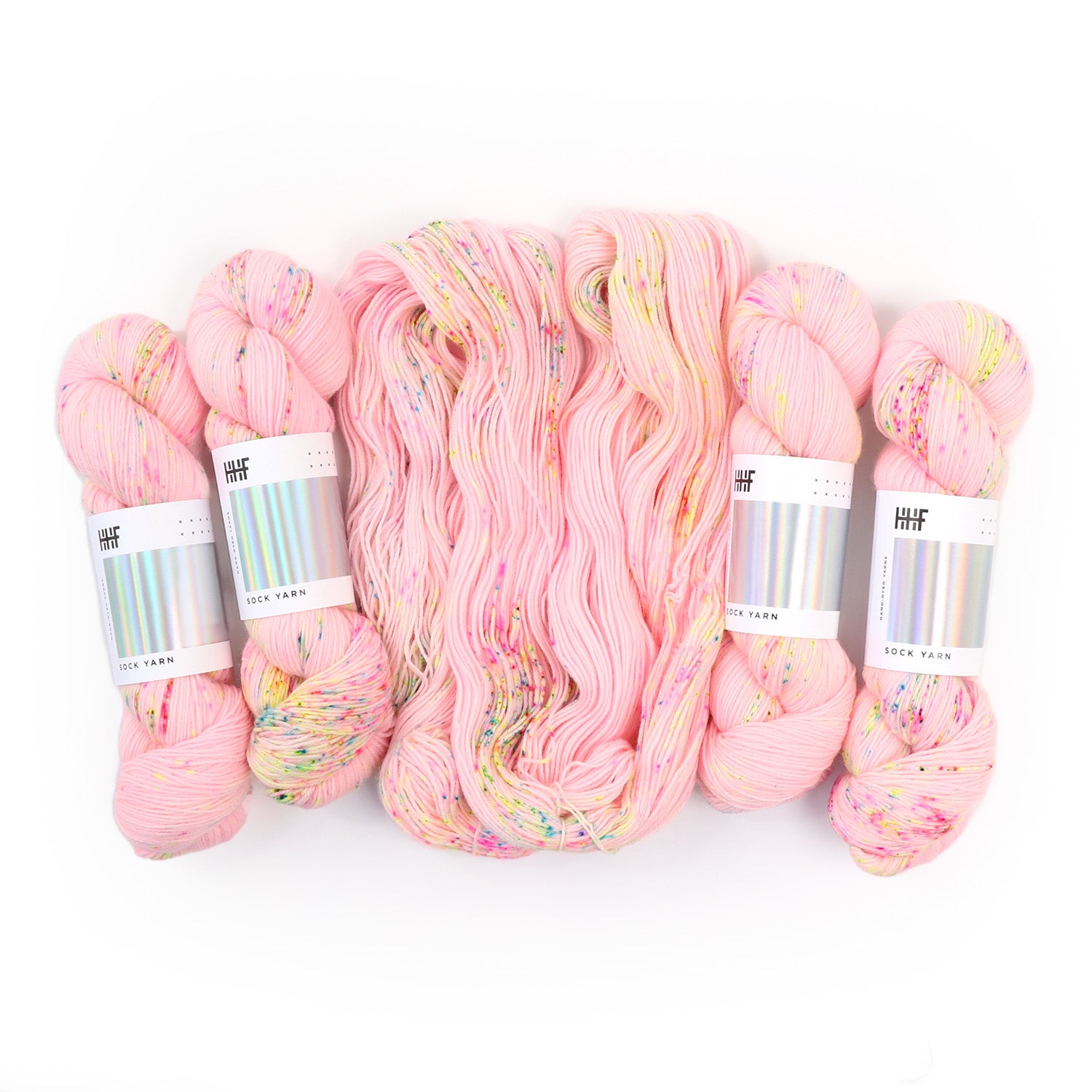 hedgehog-fibres-custom-dye-order-kiss-kiss-fil-kidsilk-lace-rose image 1