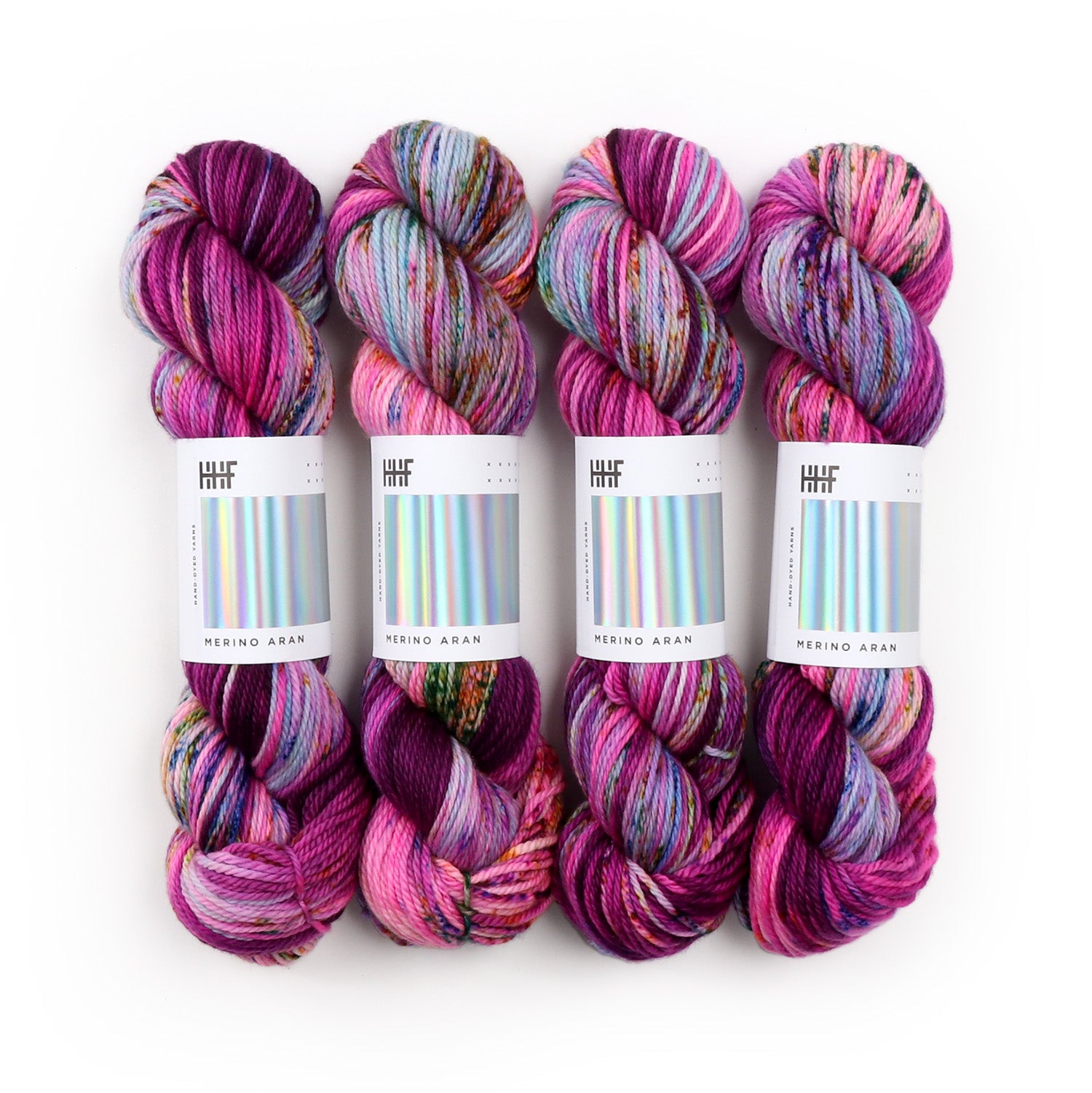 hedgehog-fibres-merino-aran-laine-orchid-100g-m-rinos image 2
