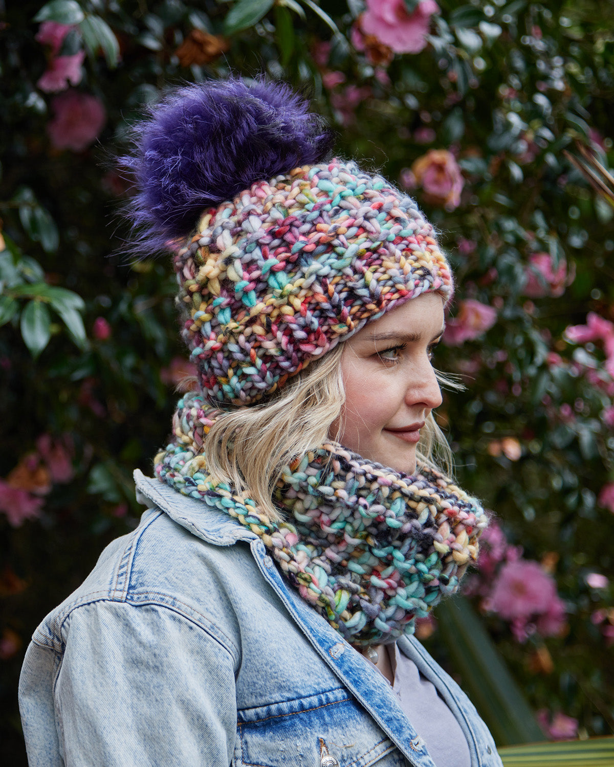 hedgehog-fibres-island-cowl-and-hat-patron-tricot image 6