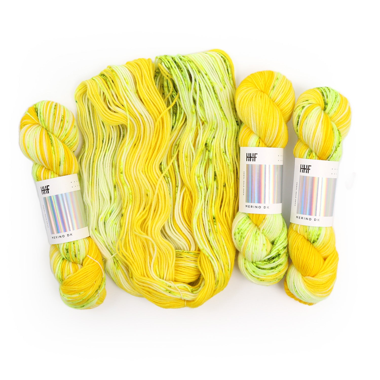 hedgehog-fibres-custom-dye-order-banana-legs-laine-teinte-main image 2
