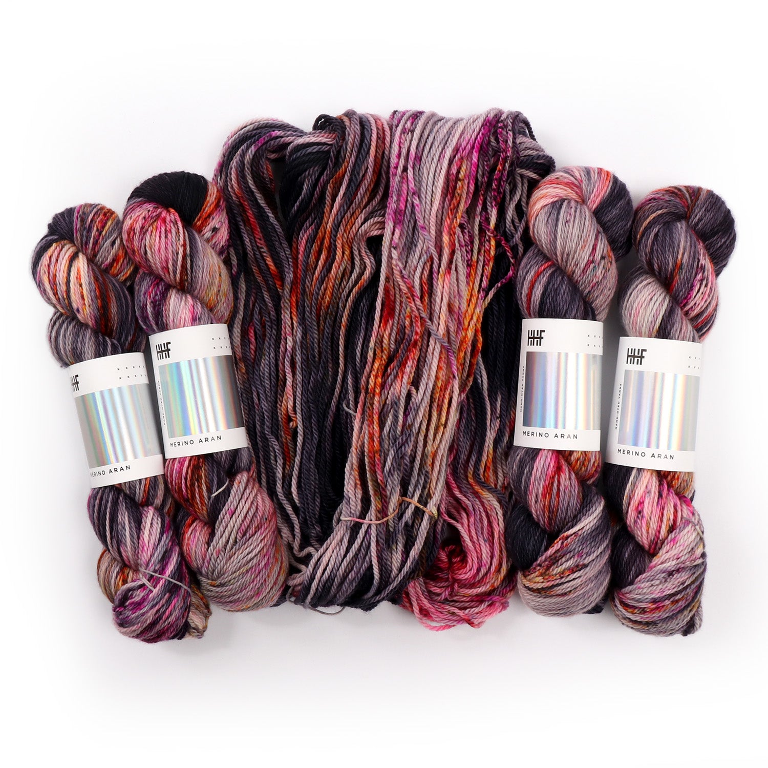 hedgehog-fibres-nightfall-fil-tricoter-teint-main-cheveau image 5