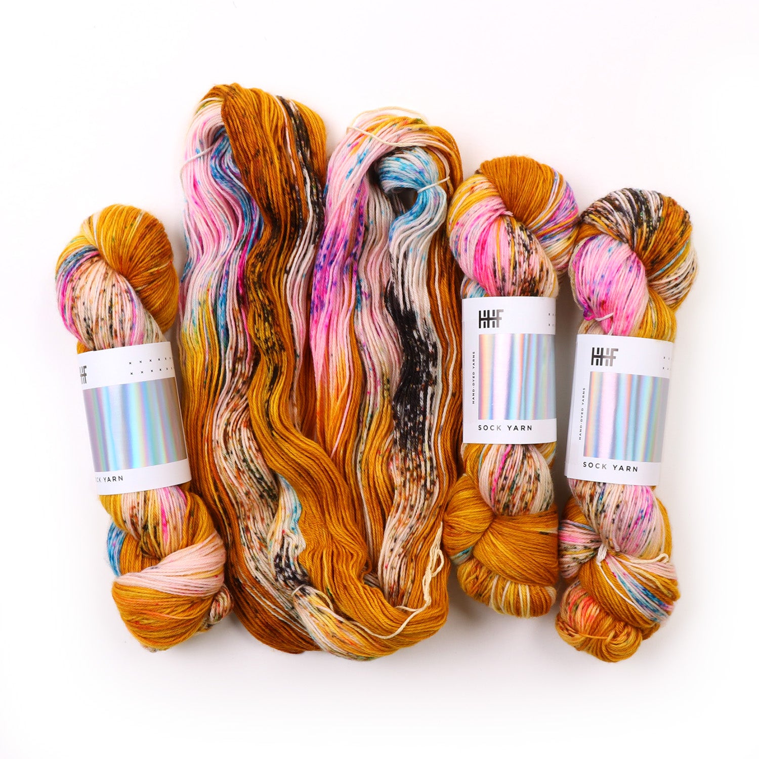 hedgehog-fibres-custom-dye-order-fil-fool-s-gold-commande image 1