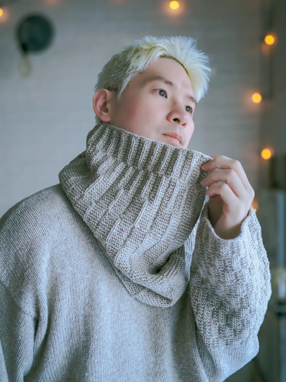 ito-kesshou-cowl-patron-snood-origami-cachemire image 1