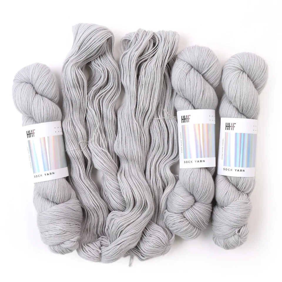 hedgehog-fibres-custom-dye-laine-crystal-sur-commande image 1