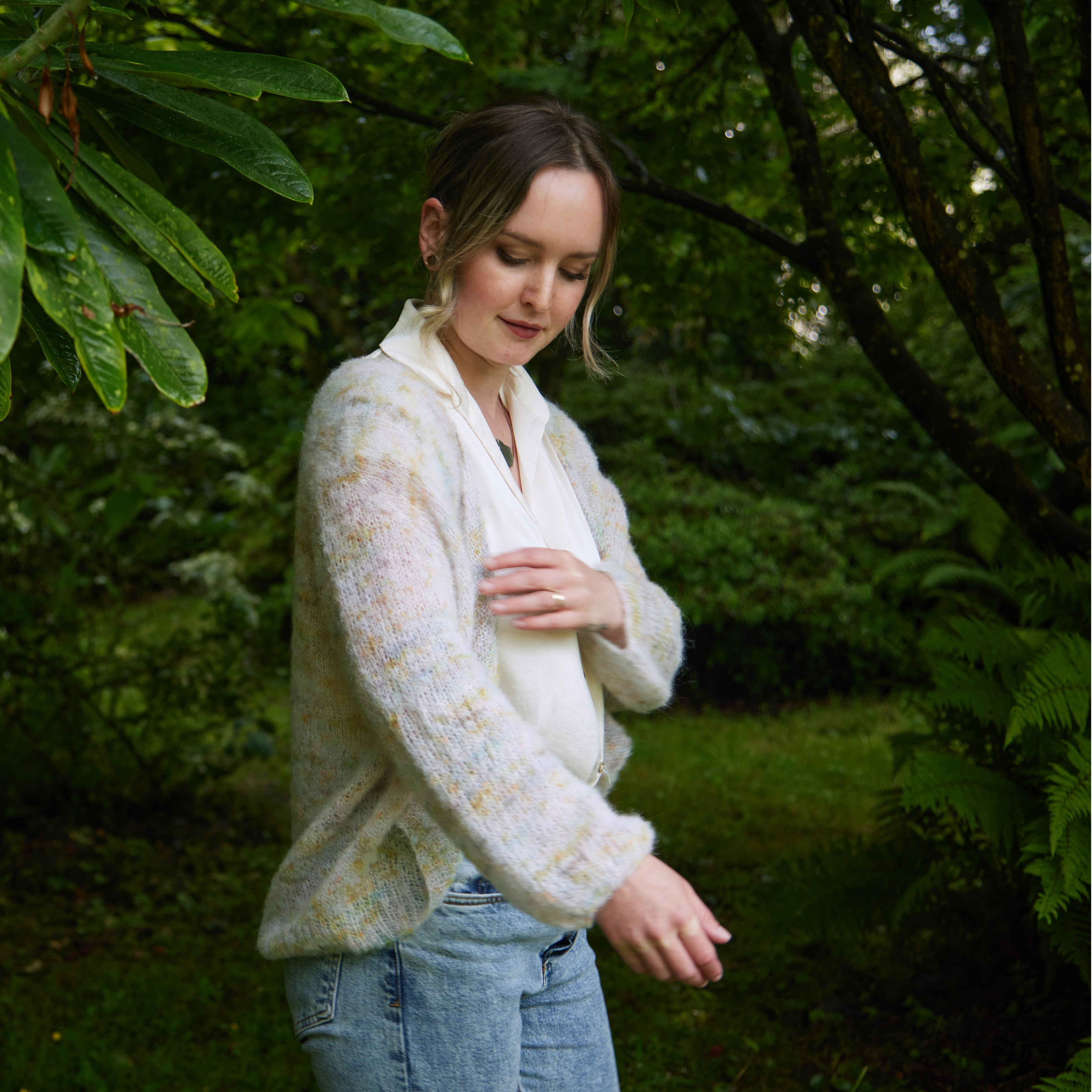 hedgehog-fibres-dust-bunny-patron-gilet-top-down-xs-5xl image 3
