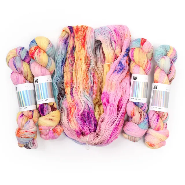 hedgehog-fibres-merino-lace-lemonade-fil-dentelle-100-g-1200-m image 1