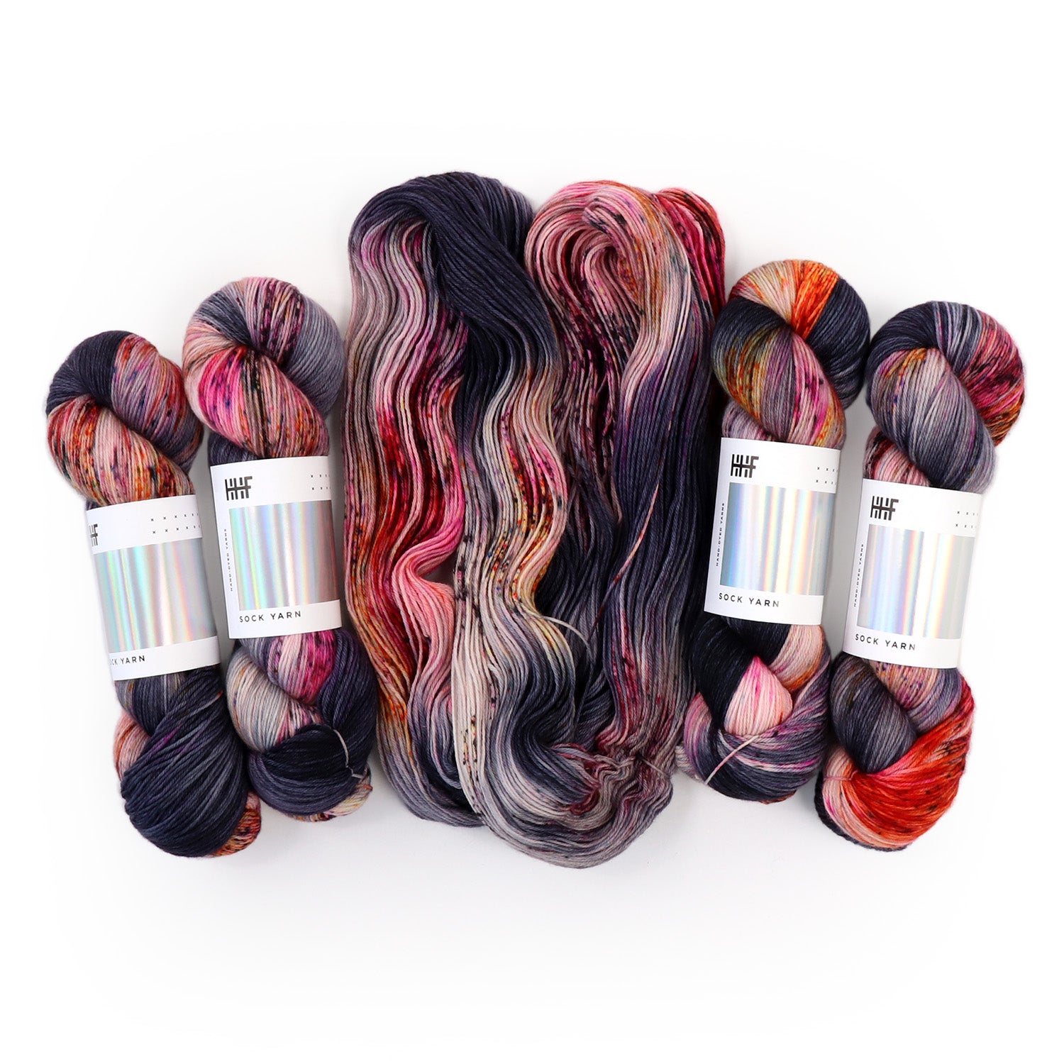 hedgehog-fibres-sock-yarn-nightfall-laine-chaussettes-100g image 1