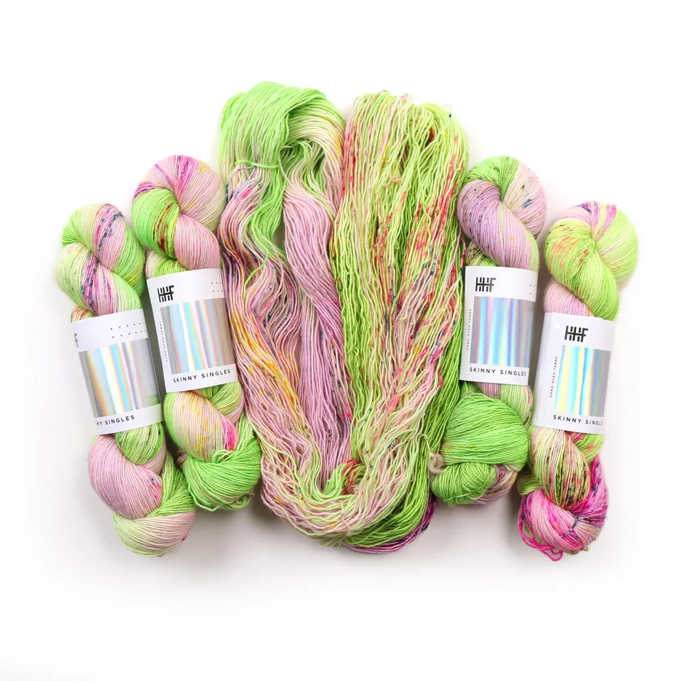 hedgehog-fibres-skinny-singles-crocus-fil-100g-fingering image 1