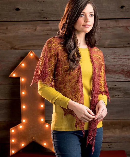 handmaiden-patterns-carmilla-shawl-patron-tricot-ch-le-dentelle image 1