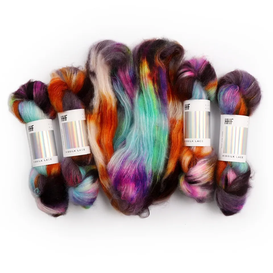 hedgehog-fibres-stardust-fil-mohair-dentelle-50-g image 1