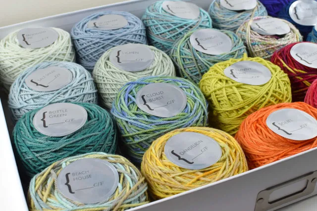 handmaiden-knitting-kits-temperature-blanket-kit-2026-plaid image 1