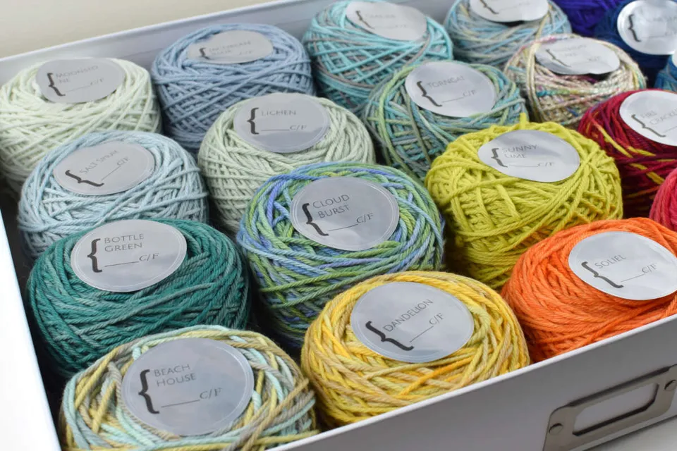 handmaiden-knitting-kits-temperature-blanket-kit-2026-plaid image 1