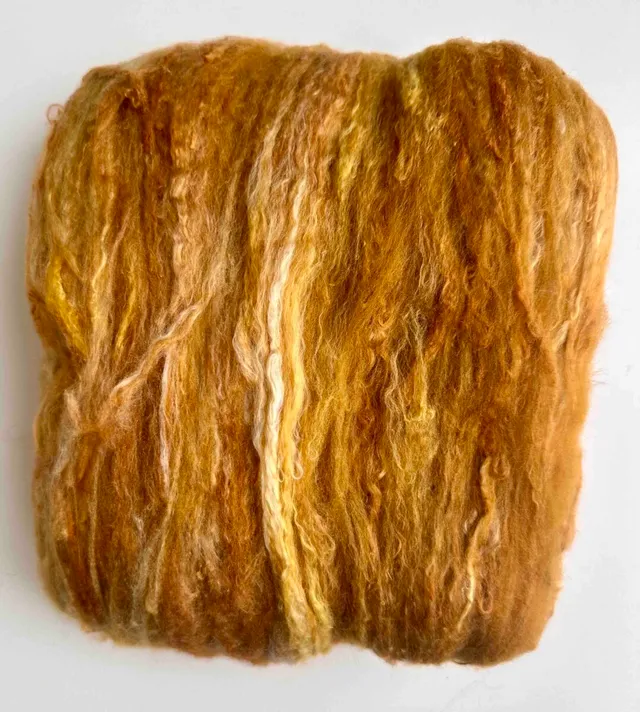 handmaiden-fibres-silk-fibre-batt-167377-nappe-soie image 1