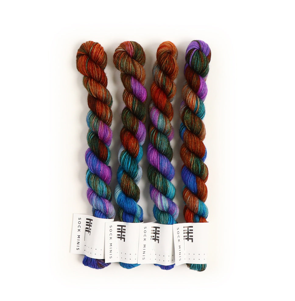 hedgehog-fibres-custom-dye-dragonfly-laine-teint-main-sur-commande image 3