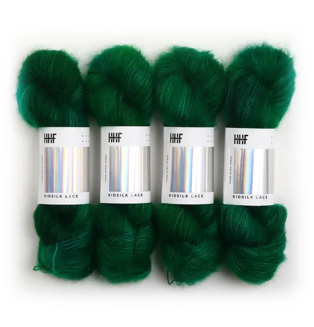 hedgehog-fibres-kidsilk-lace-hunter-fil-mohair-soie-50g image 1