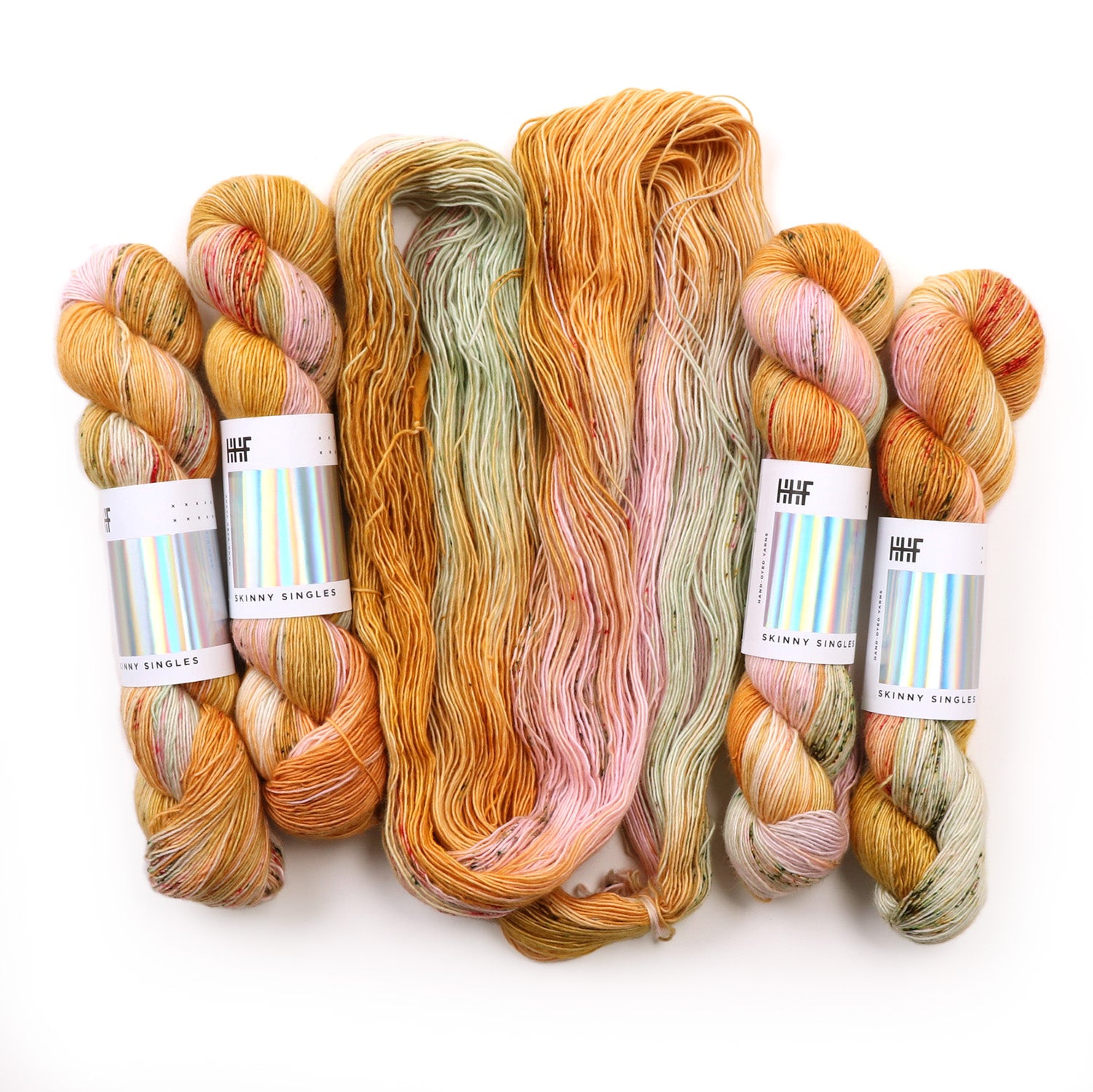 hedgehog-fibres-custom-dye-order-woodland-fil-kidsilk-lace-vert image 3