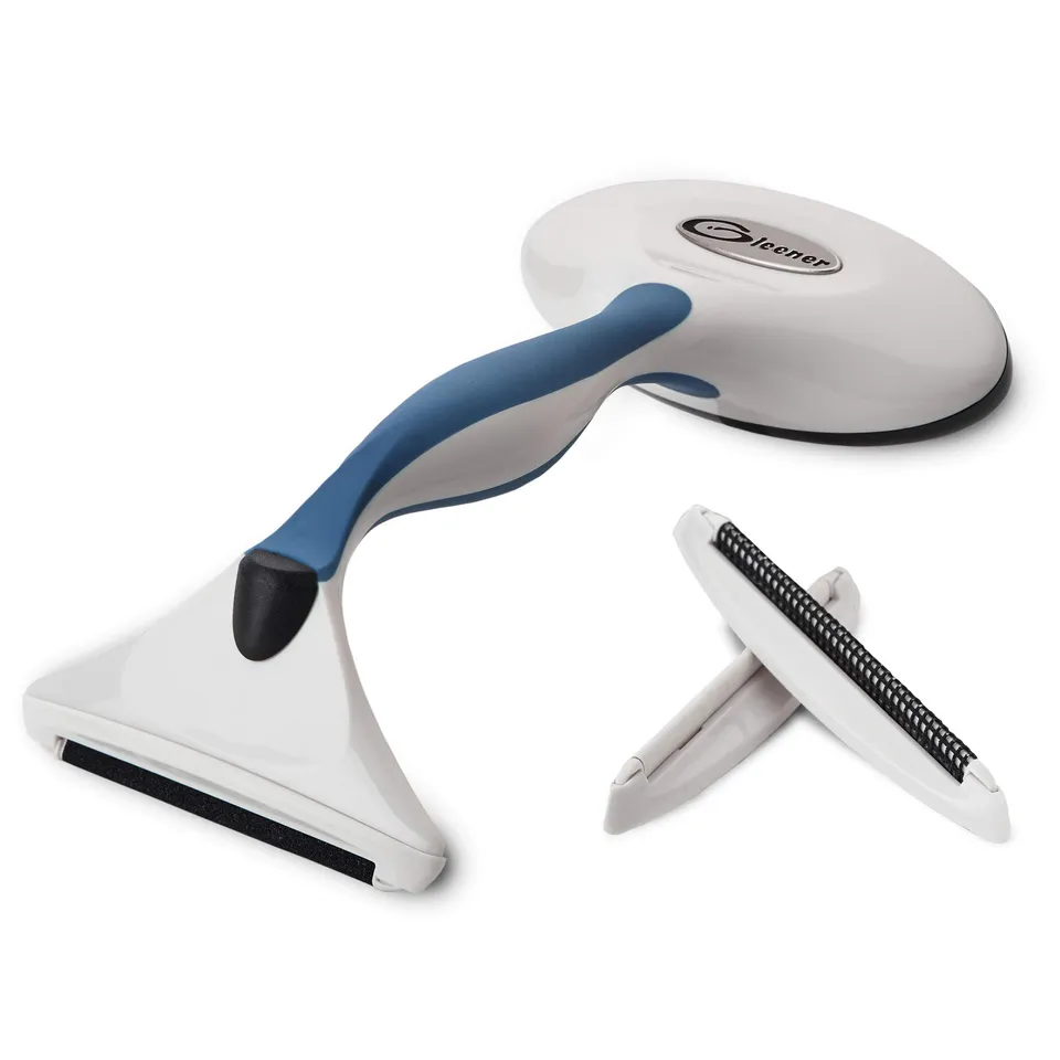 gleener-ultimate-fuzz-remover-rasoir-anti-bouloches-bleu-ardoise-4-en-1 image 1