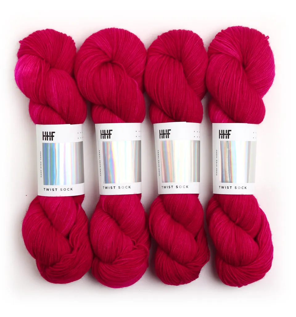 hedgehog-fibres-twist-sock-merlot-fil-chaussettes-100g image 1