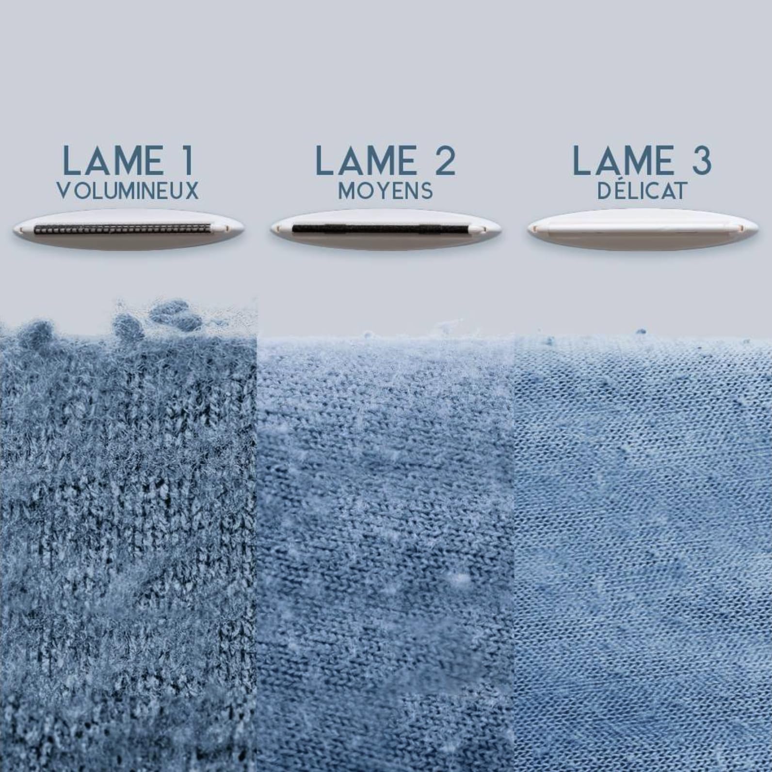 gleener-ultimate-fuzz-remover-anti-bouloche-bleu-ardoise image 5