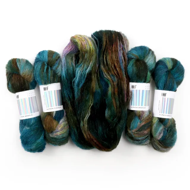 hedgehog-fibres-alpaca-boucle-stargazing-fil-dentelle-100g-alpaga-soie image 1