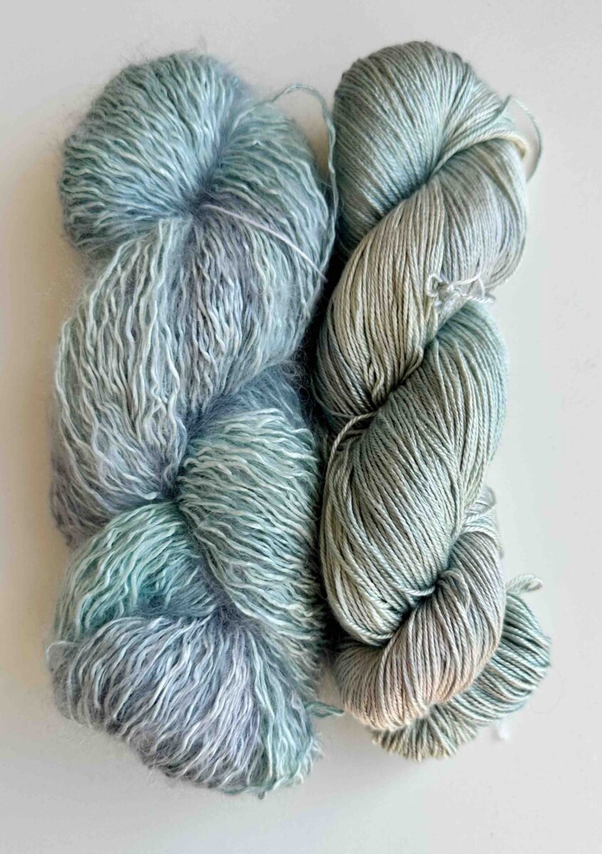 handmaiden-sea-silk-maiden-hair-fil-tricoter-teint-main image 1