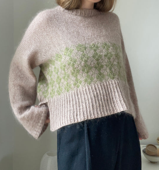 ito-patterns-jeju-patron-pull-bicolore-femme image 1