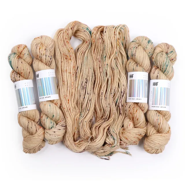 hedgehog-fibres-merino-aran-cereal-laine-aran-100g image 1