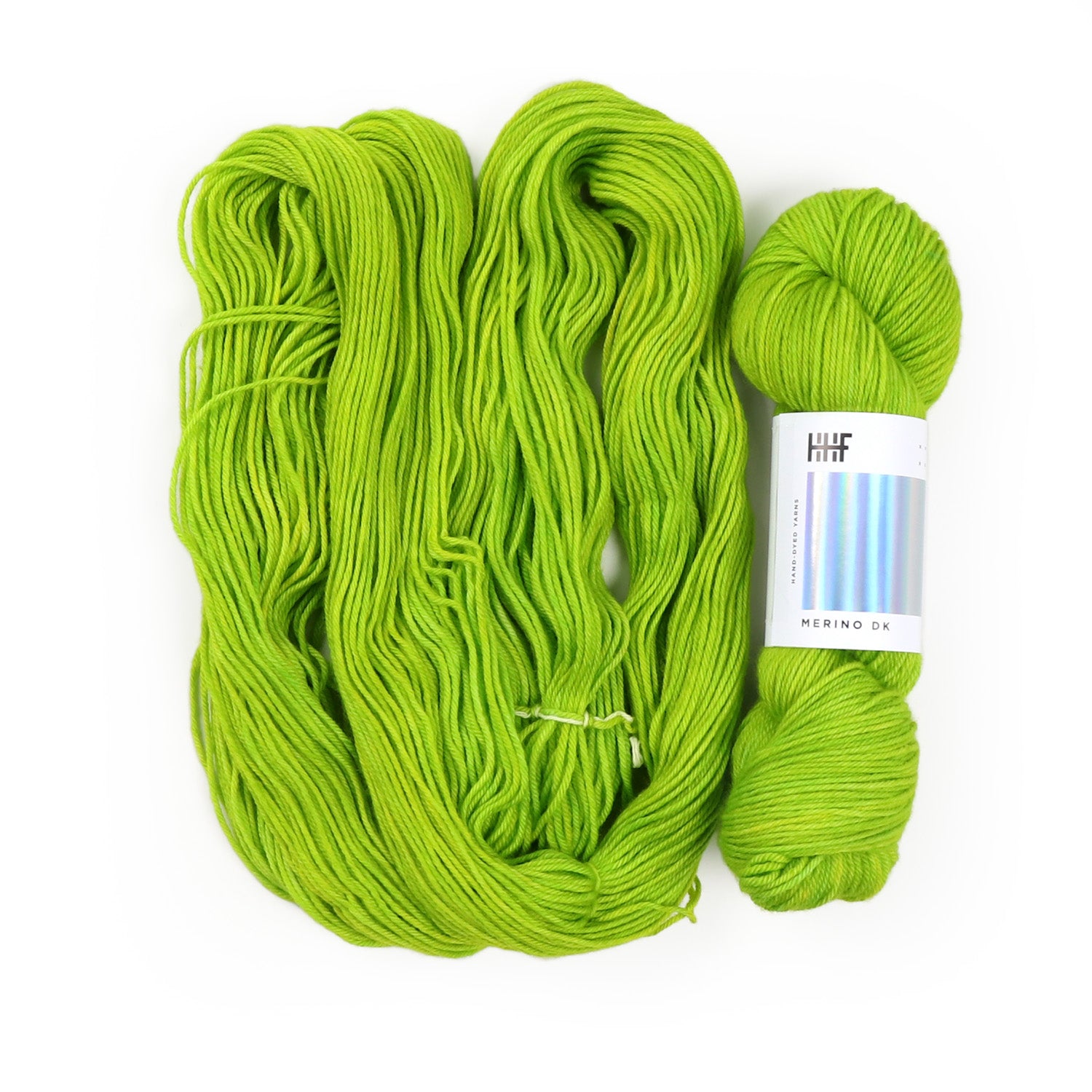 hedgehog-fibres-merino-dk-fil-dk-shamrock-100g-vert image 1