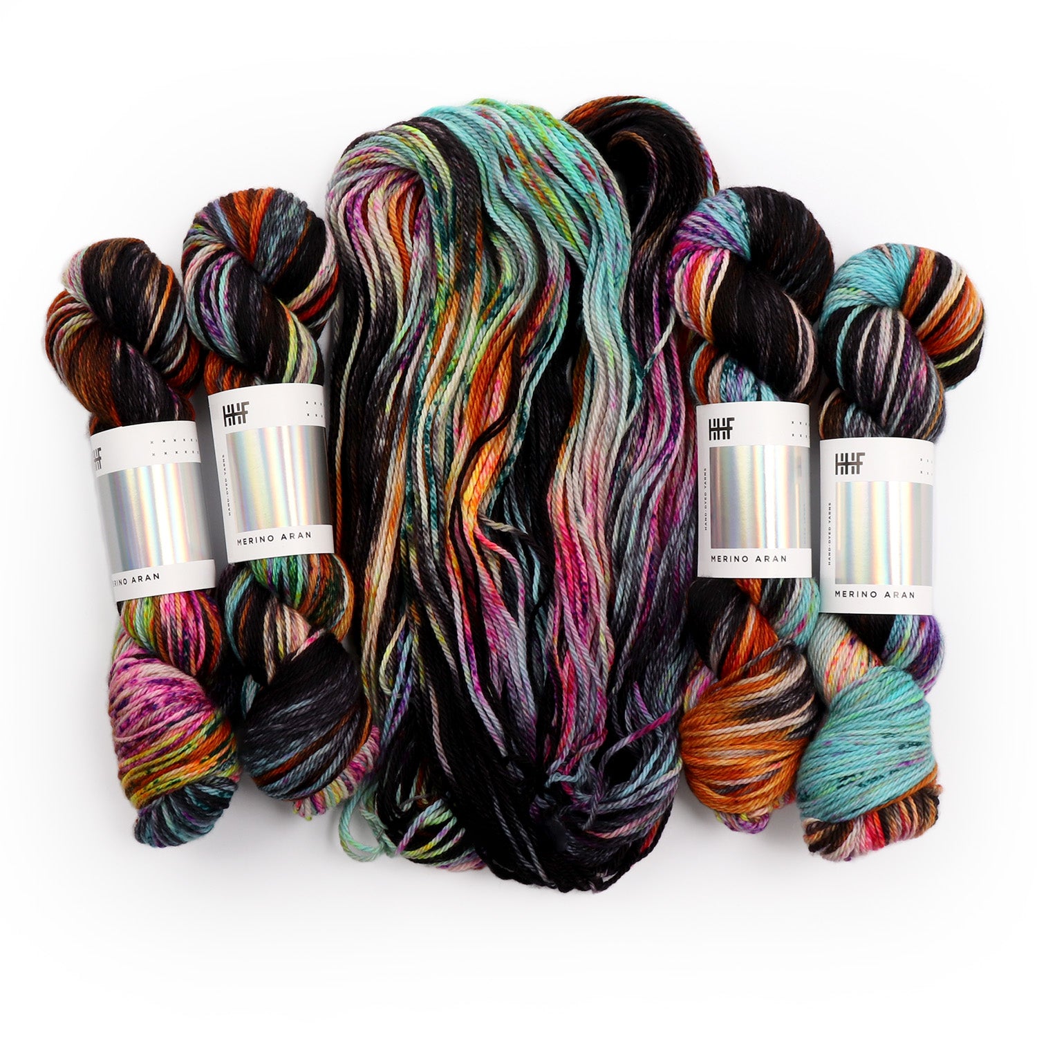 hedgehog-fibres-custom-stardust-fil-tricoter-stardust-teint-main image 5