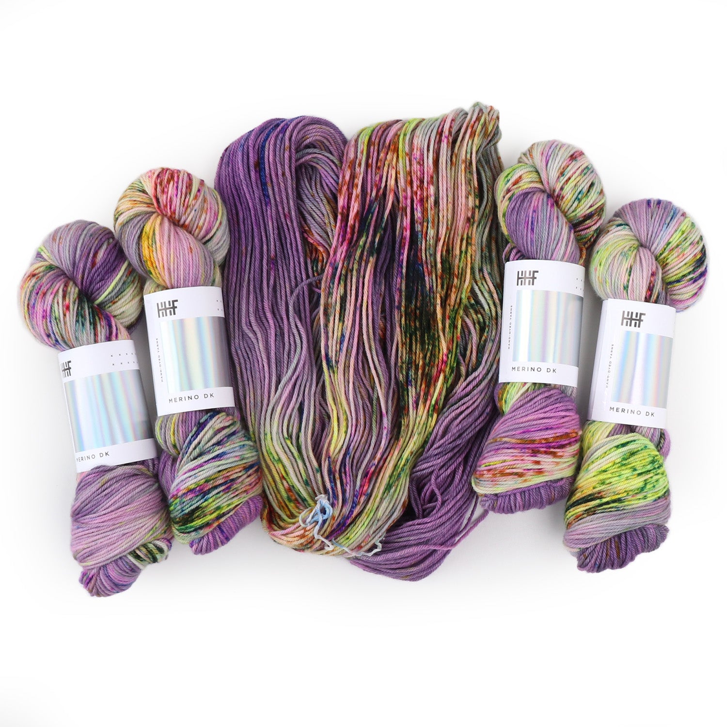 hedgehog-fibres-merino-dk-fil-tricoter-potluck-3904-100g image 1