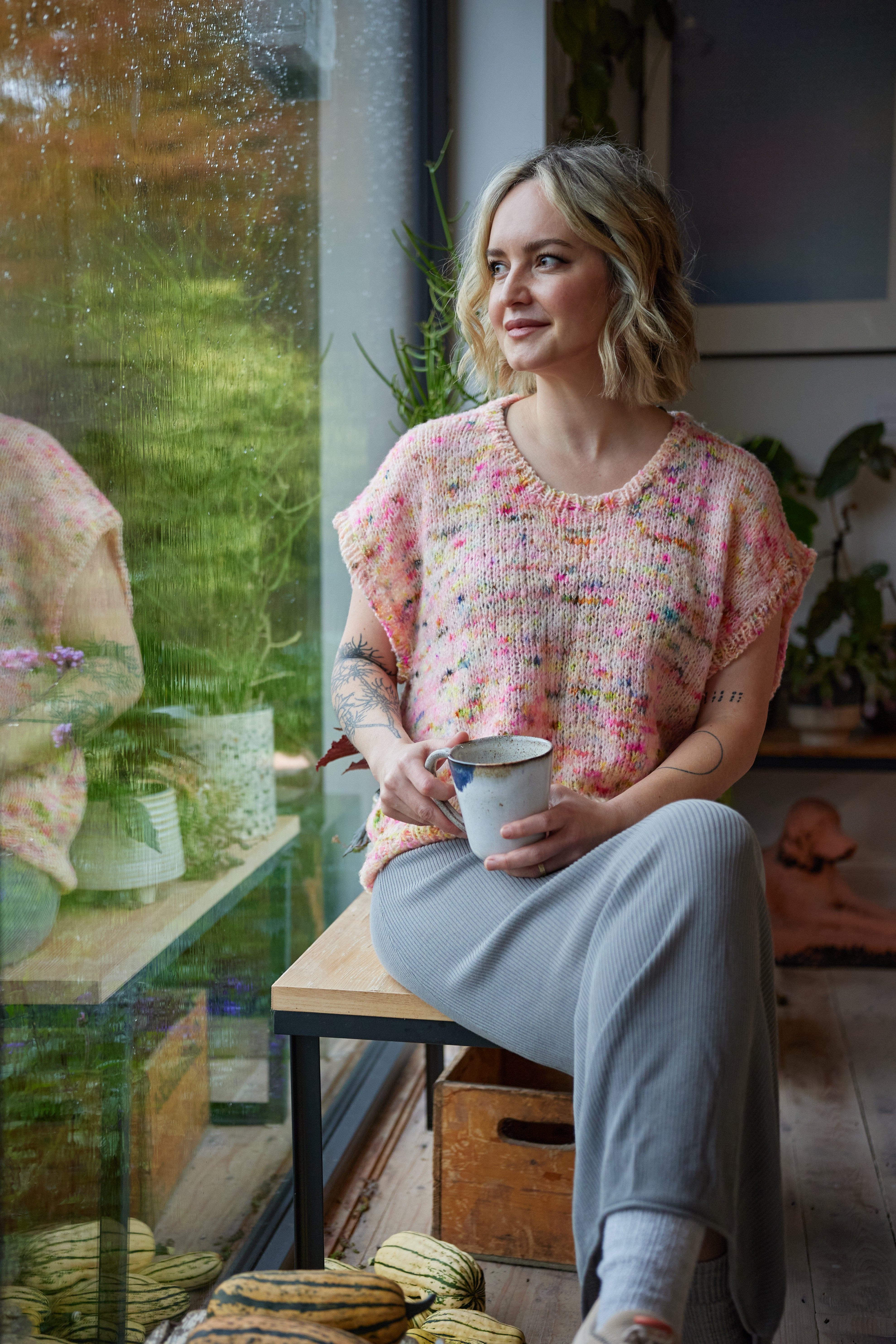 hedgehog-fibres-souffl-tee-set-peony-laine-tee-2-cheveaux image 4