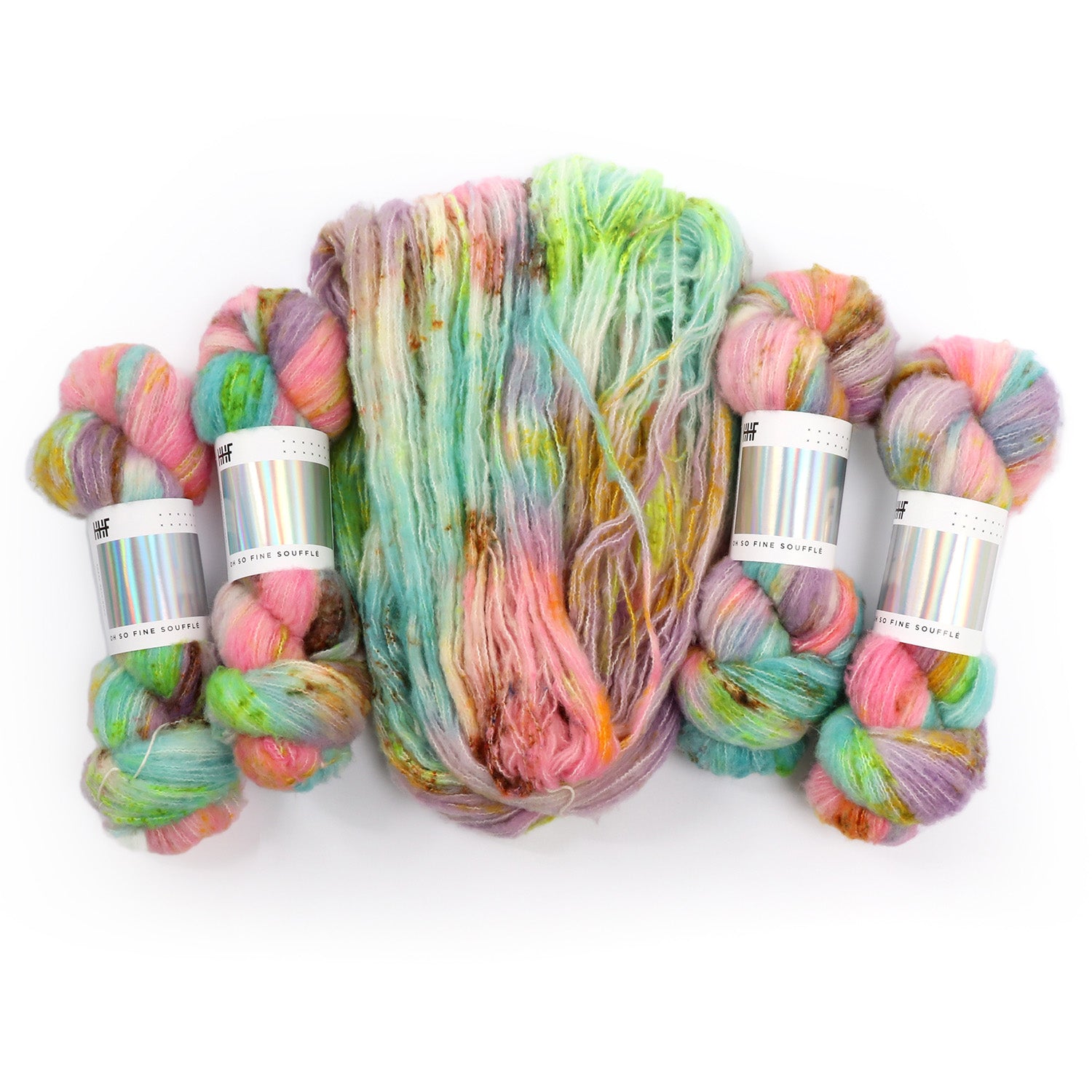 hedgehog-fibres-pixie-fil-tricoter-teint-main-sur-commande image 2