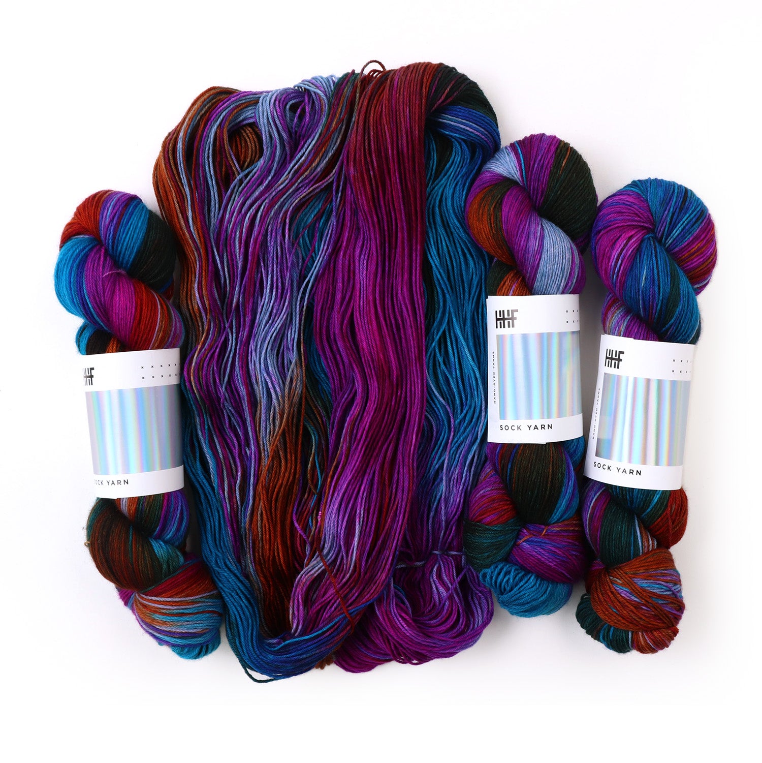 hedgehog-fibres-custom-dye-dragonfly-laine-teint-main-sur-commande image 1